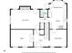 First floor plan showcasing living room, kitchen, dining room, and office layout at 4522 Reva Ne Ct, Marietta, GA 30066