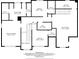 Second floor plan showcasing the primary bedroom with ensuite, and additional bedrooms at 2081 Township Dr, Woodstock, GA 30189