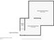 Basement floor plan featuring two entertainment rooms with stairs leading upstairs at 2502 Tritt Springs Ne Trce, Marietta, GA 30062