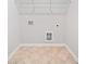 Unfinished closet space ready for customization with wire shelving in this home at 4571 Grenadine Cir, Acworth, GA 30101