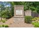 The brick sign for the Villas at Hickory Grove community at 4571 Grenadine Cir, Acworth, GA 30101
