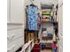Organized walk-in closet with ample storage solutions including shelving and drawers at 2505 Ridgehurst Dr, Buford, GA 30518