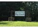 Lake Lanier Islands Big Creek community sign surrounded by lush greenery at 2505 Ridgehurst Dr, Buford, GA 30518