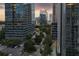 View of the cityscape with modern buildings at 3445 Stratford Rd # 3102, Atlanta, GA 30326