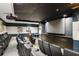Private home theater with comfortable seating, a large screen, and movie-themed decor at 3445 Stratford Rd # 3102, Atlanta, GA 30326