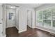 Welcoming entryway with tile flooring and a bright, modern door at 46 Highland Ct, Carrollton, GA 30116