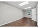 Bright office space featuring wood floors and recessed lighting at 46 Highland Ct, Carrollton, GA 30116