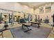 Well-equipped gym with modern exercise machines, weights, mirrors, and professional fitness equipment for residents at 3334 Peachtree Ne Rd # 1707, Atlanta, GA 30326