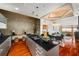 Modern kitchen featuring stainless steel appliances, granite countertops, and hardwood floors at 3334 Peachtree Ne Rd # 1707, Atlanta, GA 30326