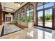 Elegant lobby with marble floors, large windows, and refined architectural details at 3334 Peachtree Ne Rd # 1707, Atlanta, GA 30326