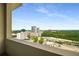 Wonderful city views from a balcony at 3334 Peachtree Ne Rd # 1707, Atlanta, GA 30326