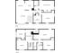 Two floor floorplan showcasing basement and main floor at 4669 Birch Ridge Trl, Stone Mountain, GA 30083