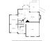 Detailed first-floor floor plan highlighting the layout of the kitchen, living room, dining room, Gathering room, and garage at 6435 Ivey Creek Cir, Cumming, GA 30040