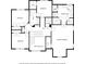 Second-floor floor plan featuring bedrooms, bathrooms, walk-in closets, and laundry room layout at 6435 Ivey Creek Cir, Cumming, GA 30040