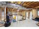 Unfinished basement with exposed beams and walls, ready to be transformed at 2260 Falkirk Pointe Dr, Marietta, GA 30062