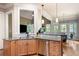 Modern kitchen with stylish cabinetry, stainless steel appliances, and a functional layout for cooking and entertaining at 2260 Falkirk Pointe Dr, Marietta, GA 30062