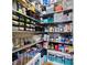 Well-organized walk-in pantry with shelving for ample storage, keeping items tidy and accessible at 2260 Falkirk Pointe Dr, Marietta, GA 30062