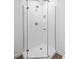 Shower with glass door at 401 Cottonwood Dr, Woodstock, GA 30189