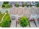 Aerial view of townhome community with ample parking and lawn at 4405 Donahue Ave, Sugar Hill, GA 30518