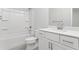 Clean and bright bathroom with a tub and shower combination at 233 Retreat Ln, Canton, GA 30114