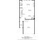 First-floor plan showing kitchen, dining area, living room, foyer, and garage at 233 Retreat Ln, Canton, GA 30114