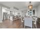 Spacious open concept kitchen and dining area featuring modern appliances and stylish decor at 270 17Th Nw St # 2804, Atlanta, GA 30363