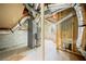 Unfinished basement featuring duct work, and concrete block walls at 6033 Morrow Cv, Morrow, GA 30260