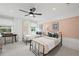 Bright bedroom featuring two twin beds, natural light, and stylish decor at 6106 Marigold Way, Atlanta, GA 30349