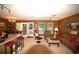 Comfortable living room with lots of seating, ceiling fan and French doors leading to a patio at 70 Darbys Crossing Ct, Hiram, GA 30141