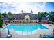 Beautiful community pool and clubhouse offers residents a place to relax and socialize at 550 Constellation Overlook Sw, Atlanta, GA 30331