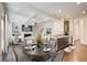 The dining area is located off the kitchen and living room creating a space for effortless entertaining at 550 Constellation Overlook Sw, Atlanta, GA 30331