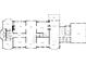Detailed floor plan of the main level with labeled rooms and dimensions, including kitchen, living, and dining areas at 70 Finch Forest Trl, Atlanta, GA 30327