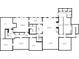 Terrace level floor plan featuring bonus room, living room, Gathering room and exercise room with marked dimensions at 70 Finch Forest Trl, Atlanta, GA 30327