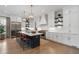 Spacious kitchen featuring a large center island, stainless steel appliances, and ample cabinet space at 120 Nezhat Pl, Sandy Springs, GA 30350