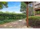 Private backyard area featuring a wooded perimeter and space for personalization and relaxation at 5357 Beaver Br, Norcross, GA 30071