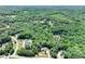 Scenic aerial view of homes nestled within a lush, mature treed community, offering privacy at 8240 Hurakan Creek Xing, Cumming, GA 30028