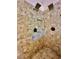 Modern shower features dual showerheads, stone-look tiled walls, and a built-in shelf at 4265 Lansmoore Xing, Suwanee, GA 30024