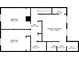 Second floor plan displaying the primary bedroom, bedrooms, bathrooms and closets at 4977 Meadow Ln, Marietta, GA 30068