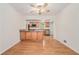 Open-concept kitchen with granite countertops and stainless steel appliances at 1260 Fork Creek Trl, Decatur, GA 30033