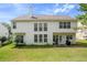 Backyard with patio and well maintained lawn at 3616 Myrtlewood Nw Ct, Kennesaw, GA 30144