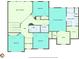 Second floor plan with primary bedroom, bedrooms, bathrooms, walk-in closets, and a laundry room at 115 Township Ct, Woodstock, GA 30189