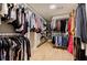Spacious walk-in closet with ample hanging space and shelving for organized storage at 1510 Chevron Dr, Sandy Springs, GA 30350