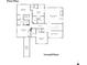Second floor plan featuring four bedrooms, laundry, and Primary suite, designed for spacious and functional living at 2953 Kings Walk Ave, Marietta, GA 30062