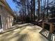 Large, newly-constructed wooden deck is ideal for entertaining or relaxing while overlooking the backyard at 2807 Mcclave Dr, Doraville, GA 30340
