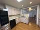 Cozy kitchen featuring stainless appliances and an opening to the living room at 2807 Mcclave Dr, Doraville, GA 30340