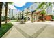 Outdoor seating area with pool nearby at 400 17Th Street Nw # 2313, Atlanta, GA 30363