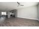 Spacious kitchen with modern appliances, a stylish island, and chic gray cabinetry, perfect for entertaining at 1947 Drew Nw Dr, Atlanta, GA 30318