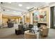 Modern lounge with stylish seating and ample natural light at 285 Centennial Olympic Park Nw Dr # 809, Atlanta, GA 30313