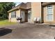 Spacious backyard features a patio with outdoor grill and seating, great for gatherings at 739 E Mays E Rd, Stockbridge, GA 30281