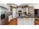 Kitchen with stainless steel appliances, granite countertops, and white cabinets at 739 E Mays E Rd, Stockbridge, GA 30281